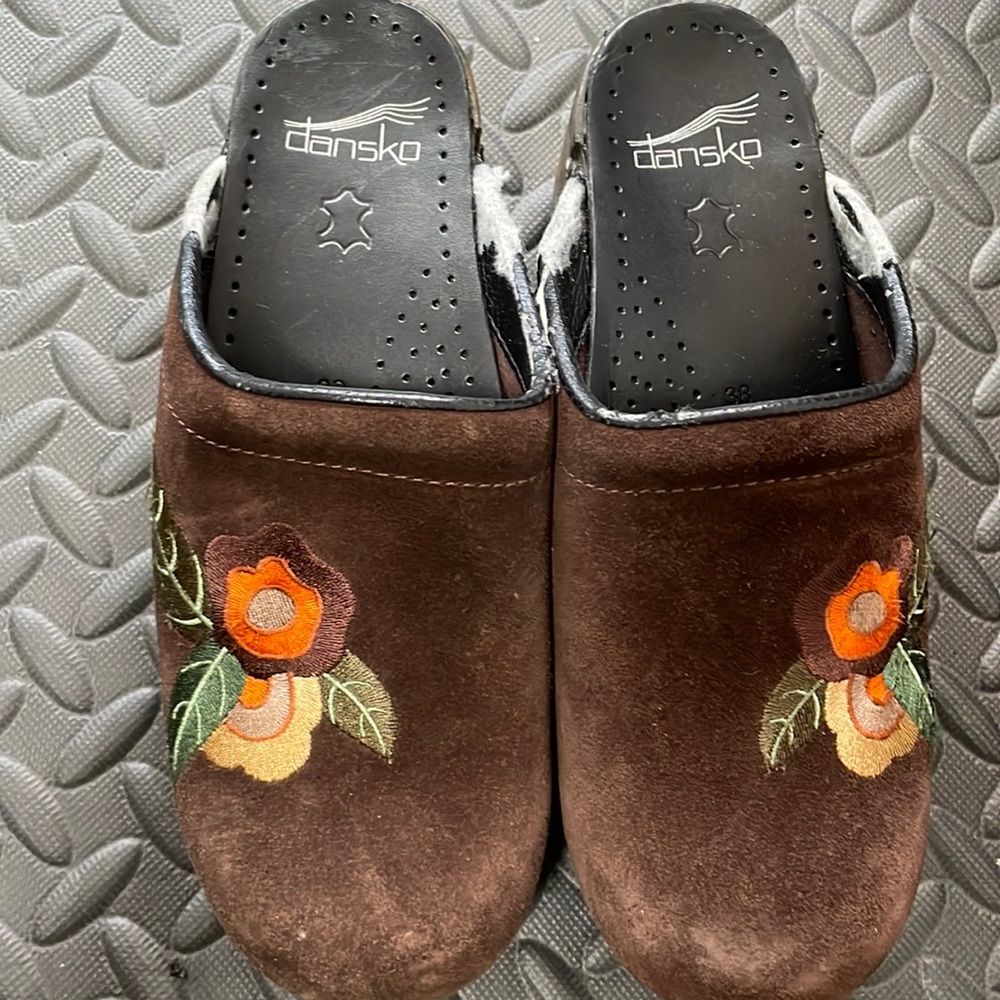 Brown Slide On Dansko.Size 38